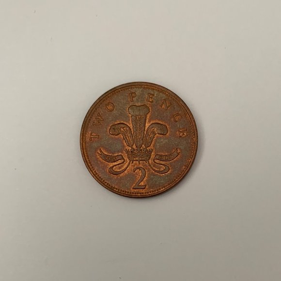 Two Pence Coin - 1994 - United Kingdom UK 2p - Queen Elizabeth II - KM# 936a - Picture 3 of 4